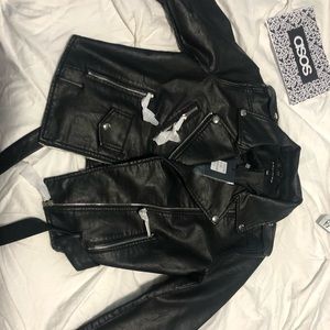 Parisian leather jacket